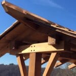 A Torii gate inspired deck