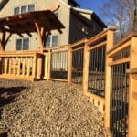 Emerson Torii gate and fence