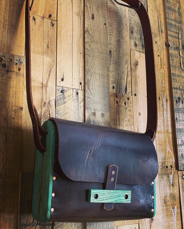The Angelina Crossbody bag - Blueberry Chocolate Blonde - Image 11