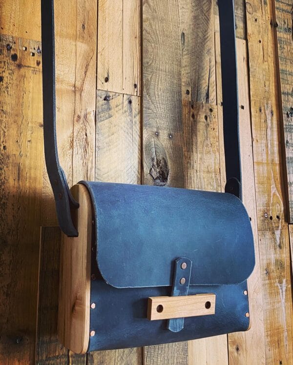The Angelina Crossbody bag - Blueberry Chocolate Blonde - Image 13