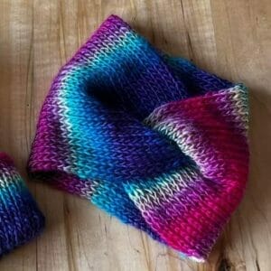 Multi-colored Winter Headband/Ear Warmer