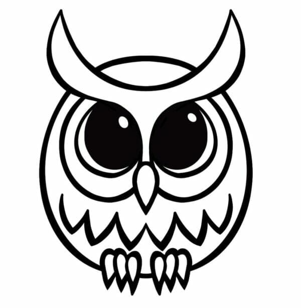 Scowly The Owl Stickers - Image 2